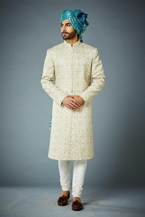 REGENCY EMBROIDERED SHERWANI SET