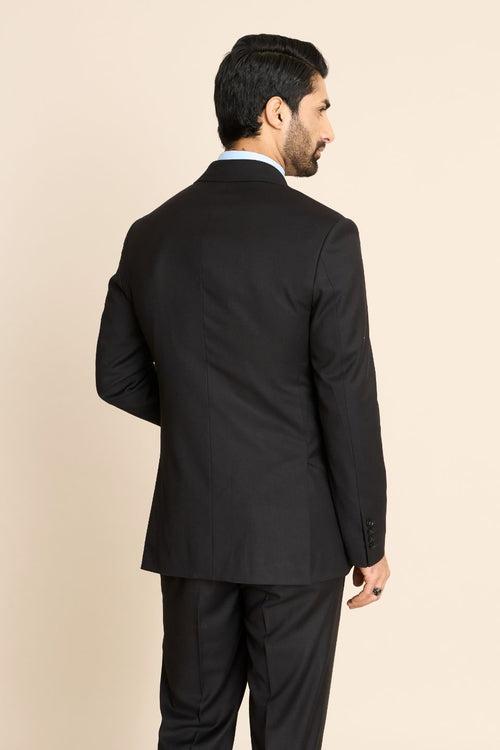 BLACK CLASSIC FORMAL SUIT