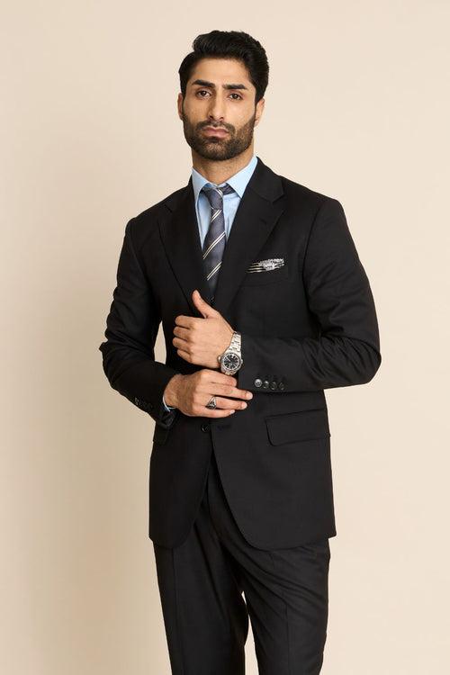 BLACK CLASSIC FORMAL SUIT