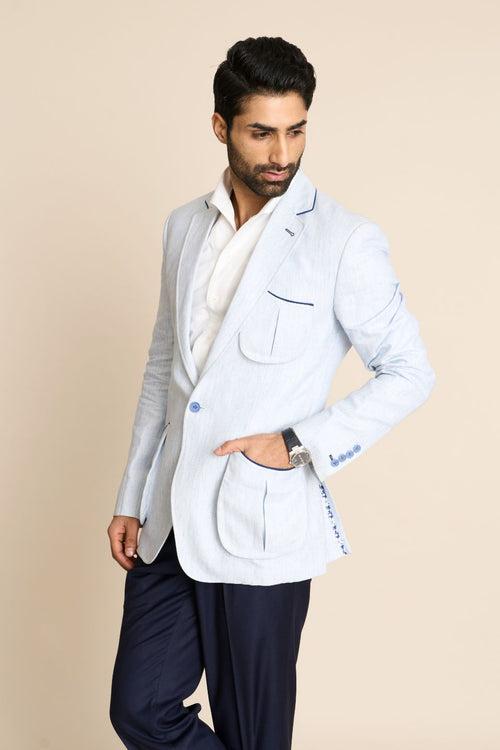 SKY LINEN NOBILITY BLAZER