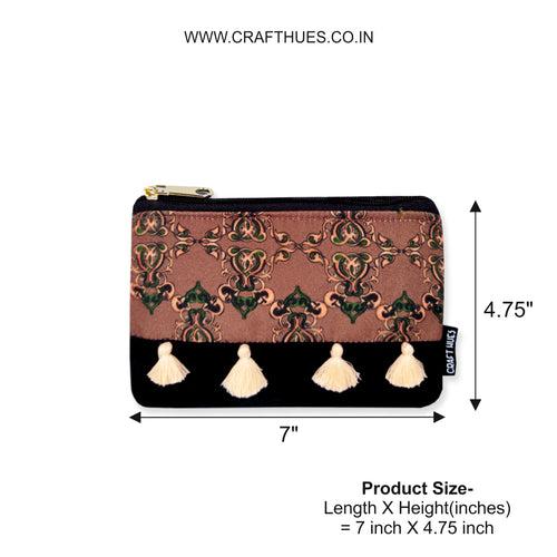 Box Sling Pouch Combo- Brown Knot