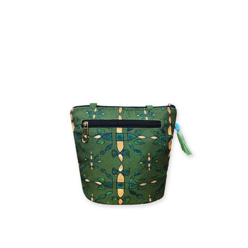 Green Chakra Bucket Bag