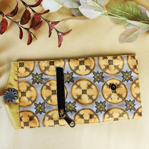 3-Fold Wallet- Mustard Chakra