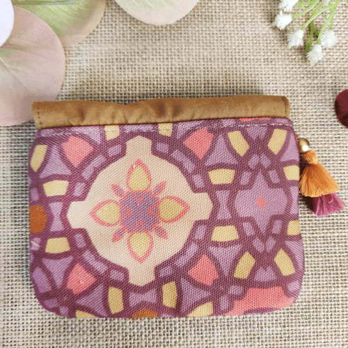 Persian Tile Mini Wallet