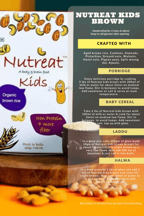 Handmade Nutreat Kids Brown