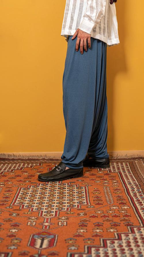 Teal Turkish pants