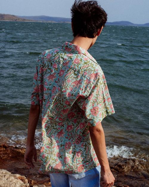 MINT FLORAL RAPID SHIRT