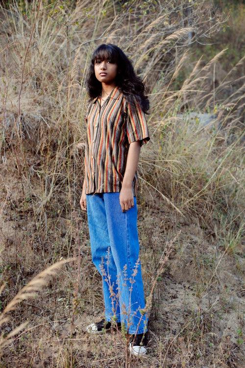 MULTI STRIPED BAGRU SHIRT