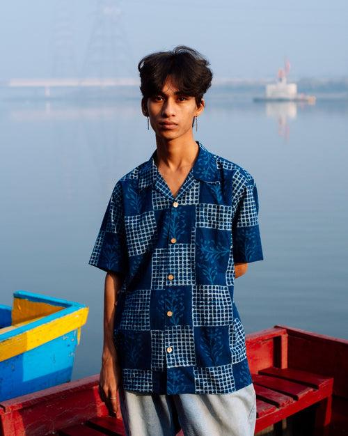 TIC TAC TOE INDIGO DABU SHIRT