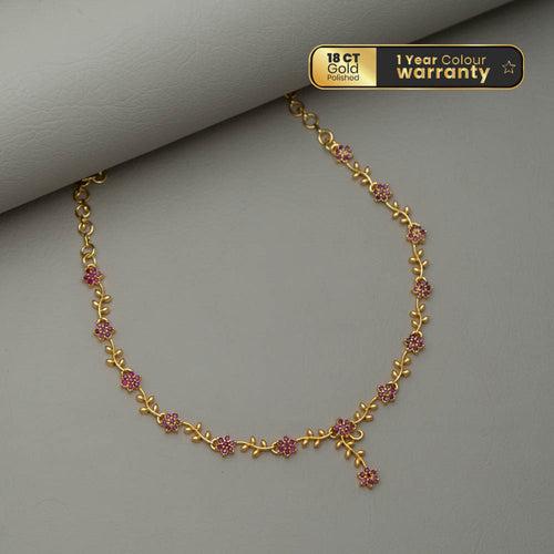 PP101610 - AD Stone Necklace