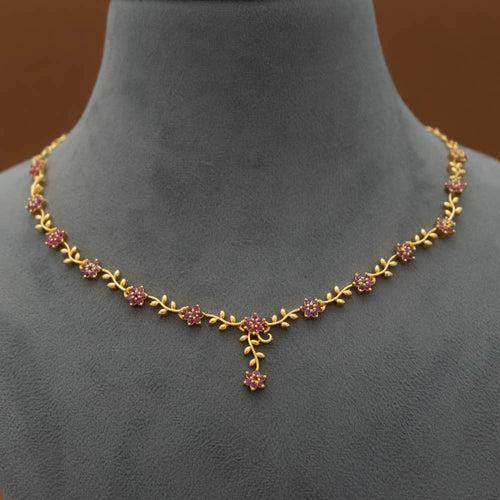 PP101610 - AD Stone Necklace