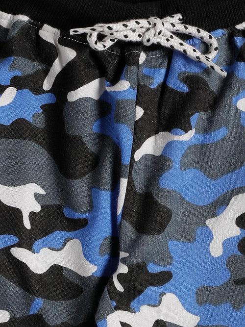 Boys Full Length Camouflage Printed Jogger Pant