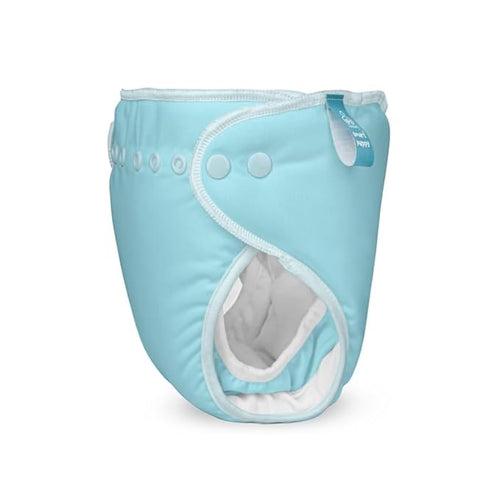 Bumberry New & Improved Smart Nappy for Just Borns (0-3 months)| Holds Upto 3 Pees With Extra Absorption & 100% Leak Protection All in One Reusable Cloth Diaper - 5 Piece Pack