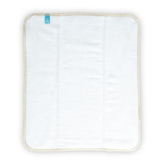 Cotton Prefold Diaper: Ultra-Absorbent, Eco-Friendly Baby Cloth Nappy - Pack Of 1