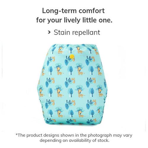 Diaper Cover (Baby Giraffe) + 1 wet free insert