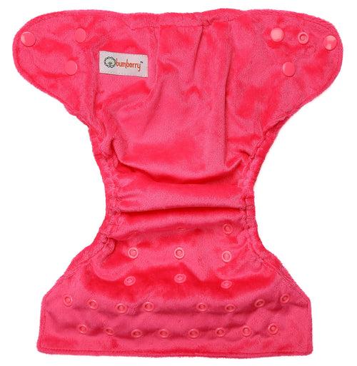 Bumberry Newborn SuperSoft Diaper Cover (Pink)