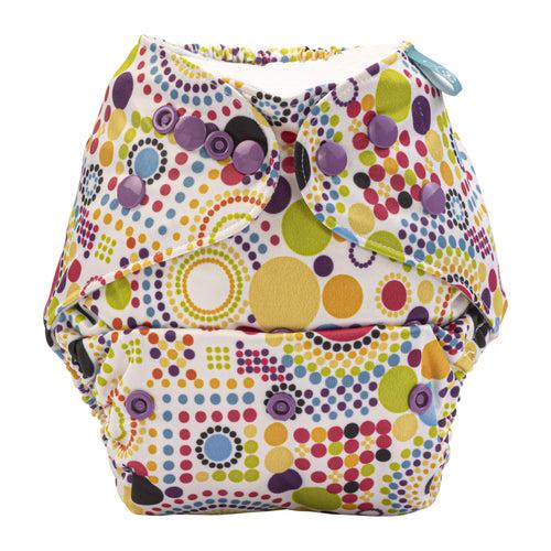 Retro Print Pocket Diaper