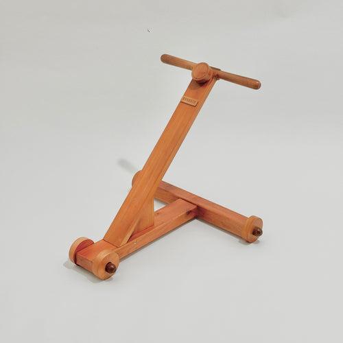 B4brain traditional scientific wooden push Walker Toys for kids