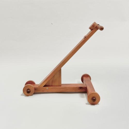 B4brain traditional scientific wooden push Walker Toys for kids