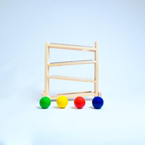 Wooden Ball Tracker Toy for Babies