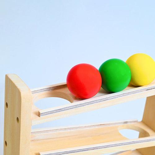 Wooden Ball Tracker Toy for Babies