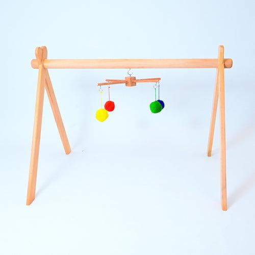 Activity Gym +3 Mobiles with Hanger For Newborn Baby