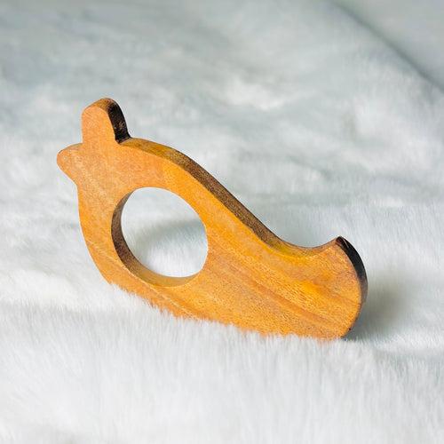 Neem Wooden Fruit Teether (mango) 0-1 year