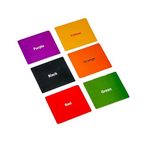 FRUIT CARDS AND COLOUR CARDS