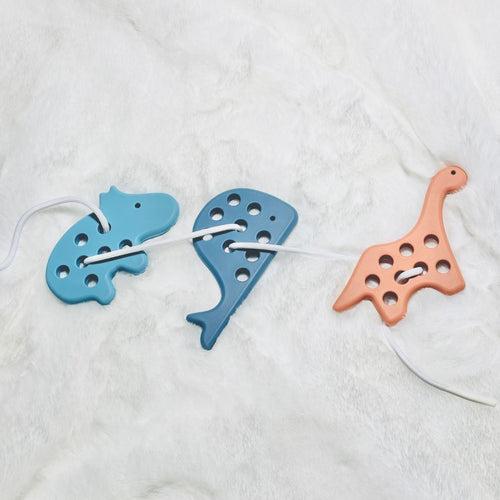 Silicone lacing animals 1-2 year