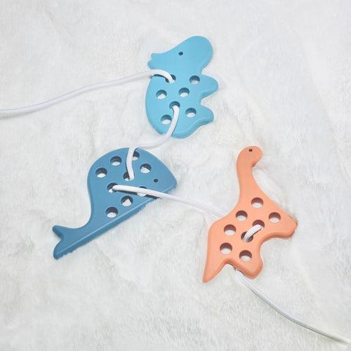 Silicone lacing animals 1-2 year