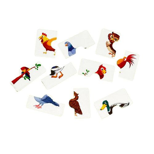 Birds two puzzle card