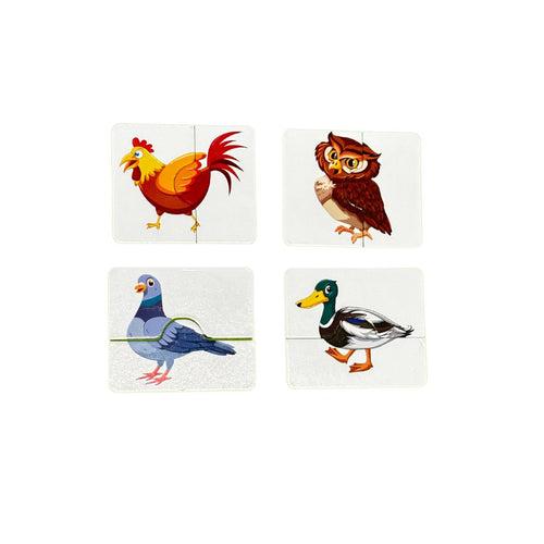 Birds two puzzle card