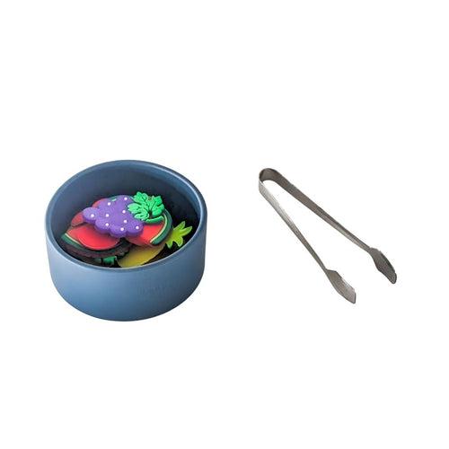 Silicon Jar and Fruits Set