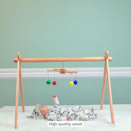 Activity Gym +3 Mobiles with Hanger For Newborn Baby