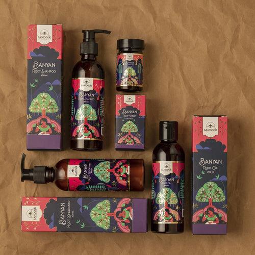 Sandook Banyan Root Haircare Kit