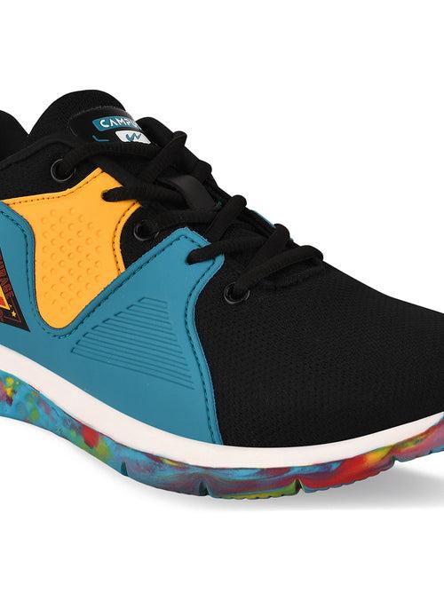 BUNNY K Black Kid's Running Shoes