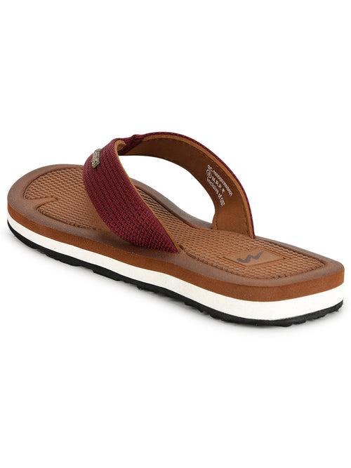 GC-1005A Brown Men's Flip Flops