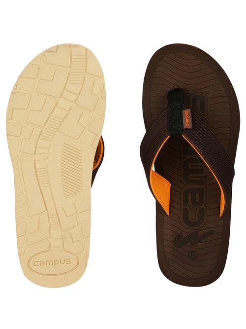 GC-1018A Brown Men's Flip Flops