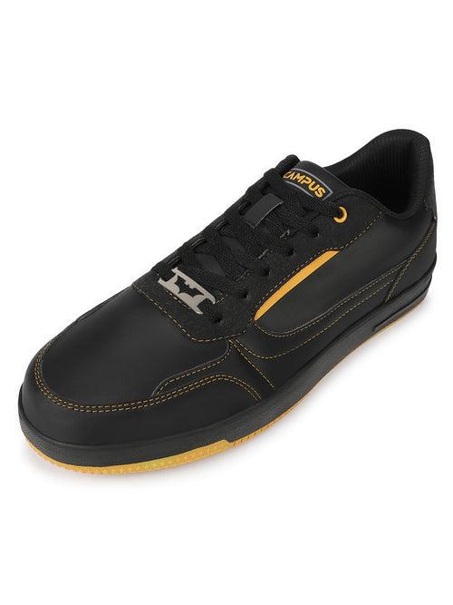 GOTHAM Black Men's Sneakers