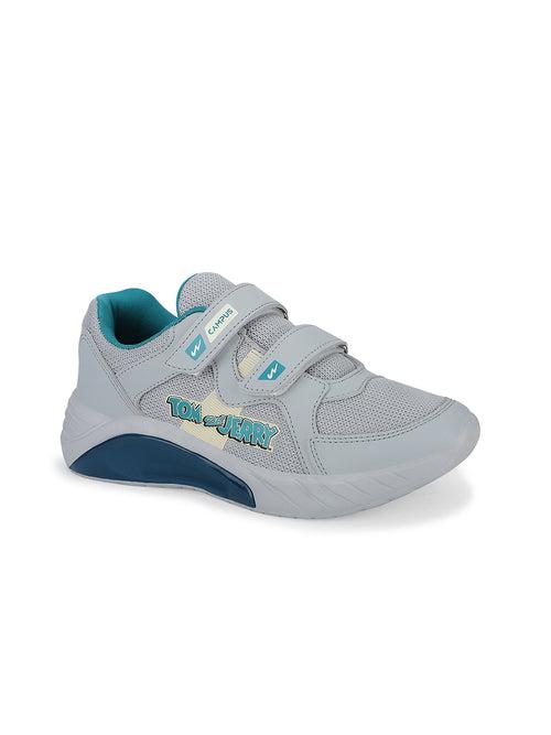 TOM V JR Grey Child Casual Shoes