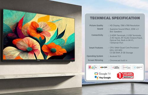 1m (32") Google TV (LED-SGV3201)