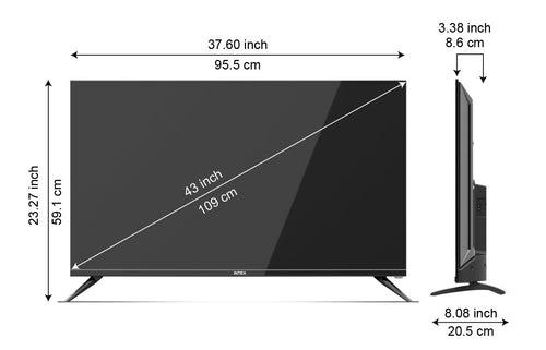 1m 08cm (43") Google TV (LED-SGFV4301)