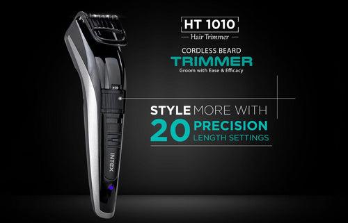 Intex Rechargeable Cordless Beard Trimmer, 20 Length Settings, 45 mins Runtime (HT 1010)