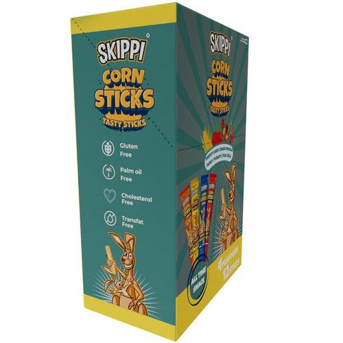 Skippi Corn Sticks box, Pack of 12