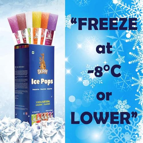 Magic Pin Exclusive All Flavor Box of Skippi Natural Ice Pops, Pack of 12 Ice Pops