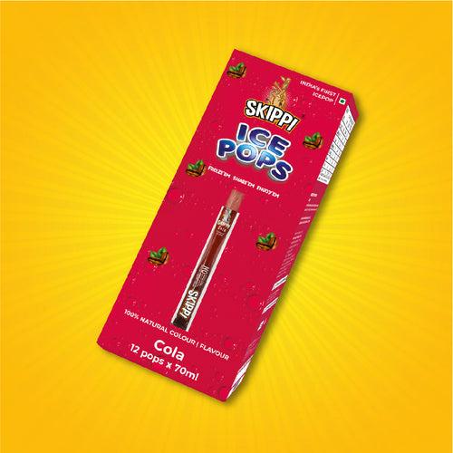 Skippi Cola Flavor Ice Pop, Case of 10 Units