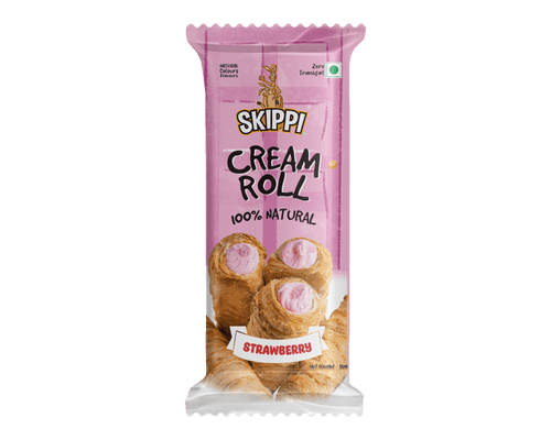 Skippi Cream Rolls,(180gm) Pack of 6 Rolls