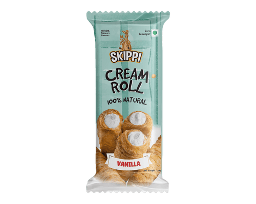 Skippi Cream Rolls,(180gm) Pack of 6 Rolls