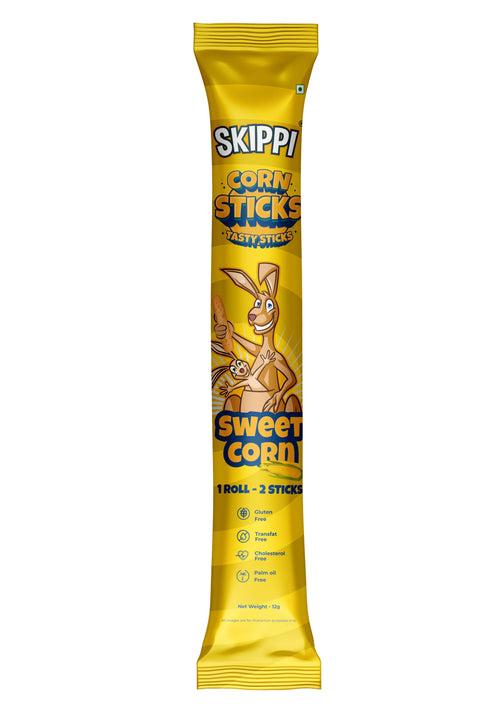 Skippi Corn Sticks box, Pack of 12