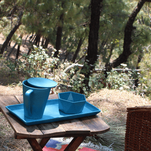 Wabi Sabi Coffee Set - Tray | Mug | Nibbles Bowl | Coaster